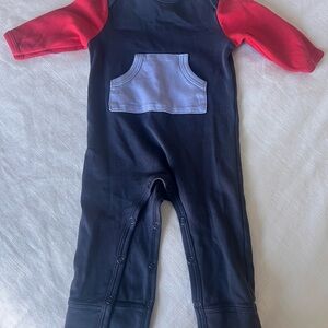 TBBC Red and Blue Romper